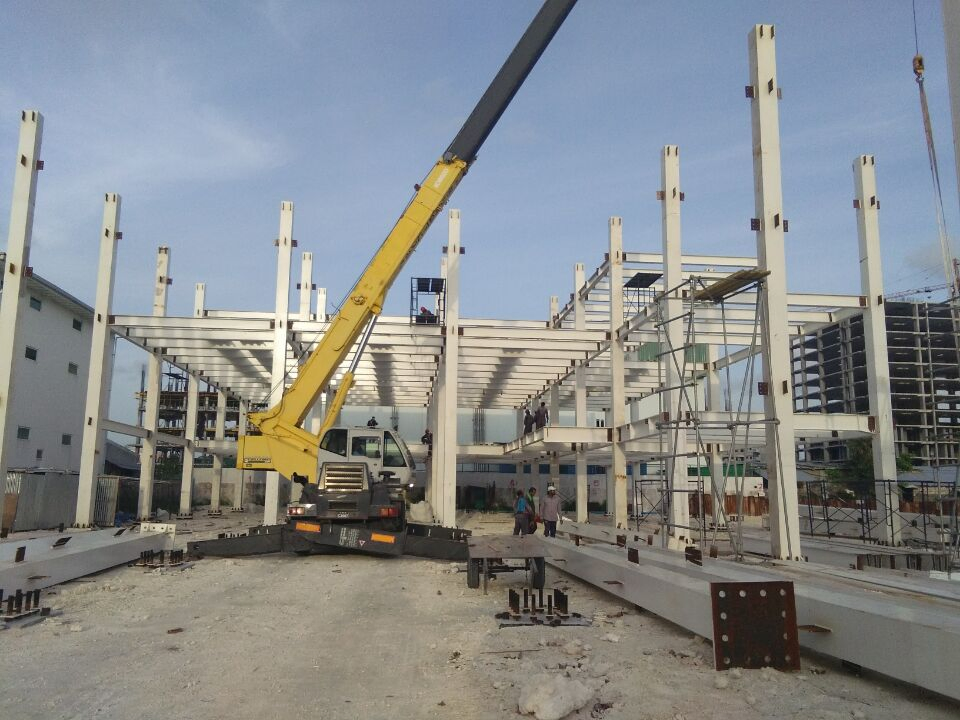 Steel Structure H Beam Prefabricated High Rise Building