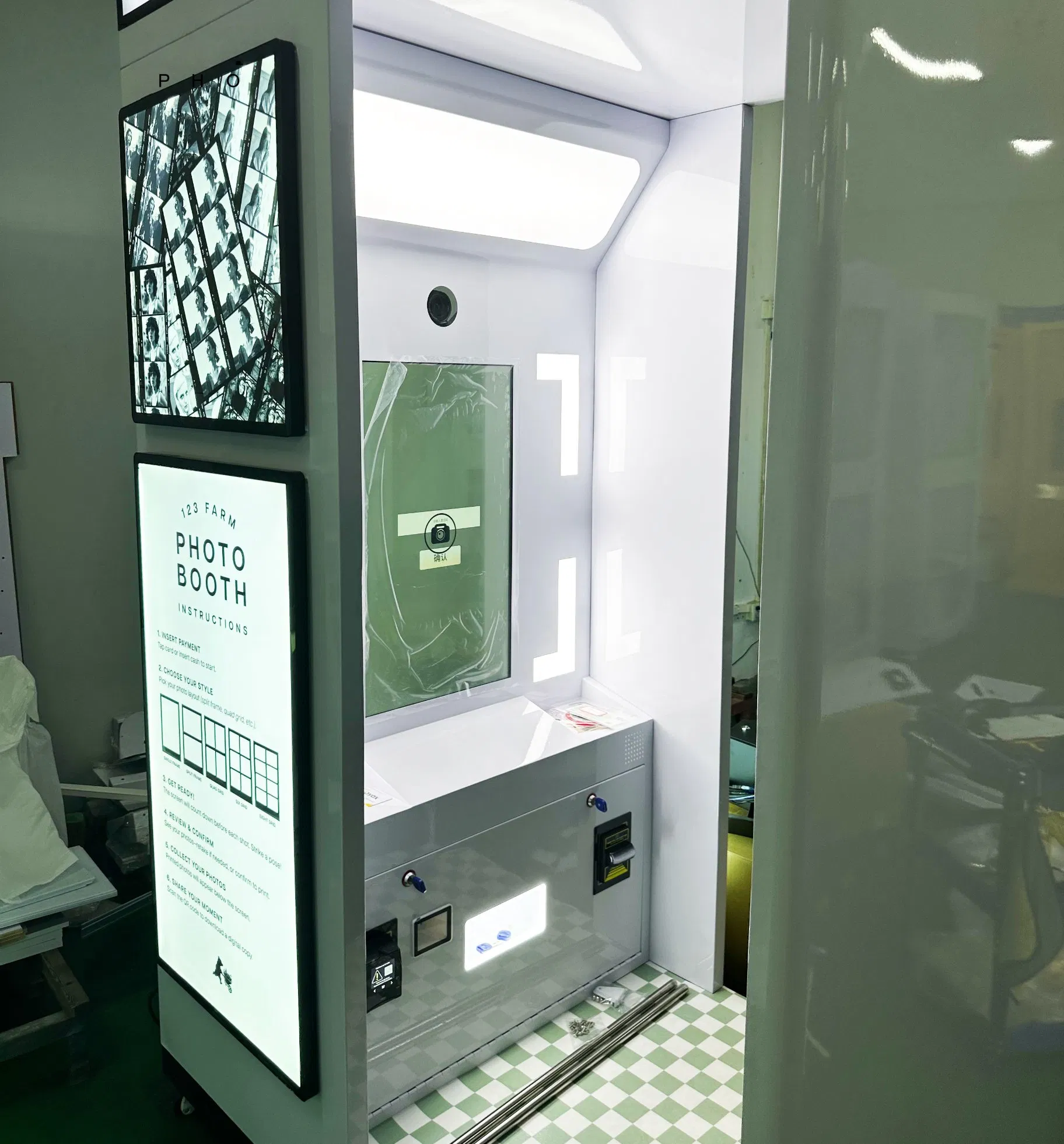 All-in-One Digital DSLR Selfie Photobooth Photo Booth Vending Machine