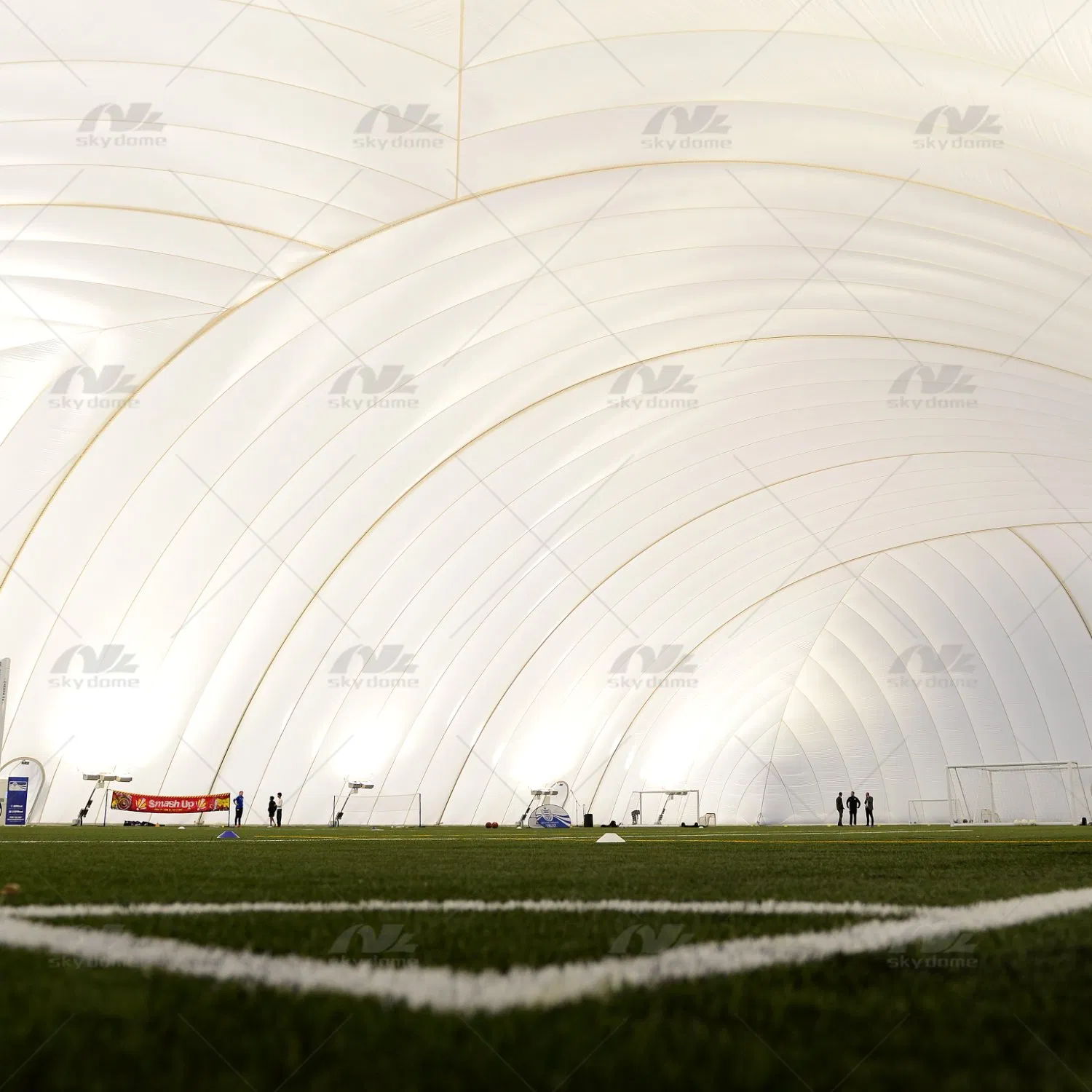 PVC Coated Inflatable Dome for Basketball and Badminton