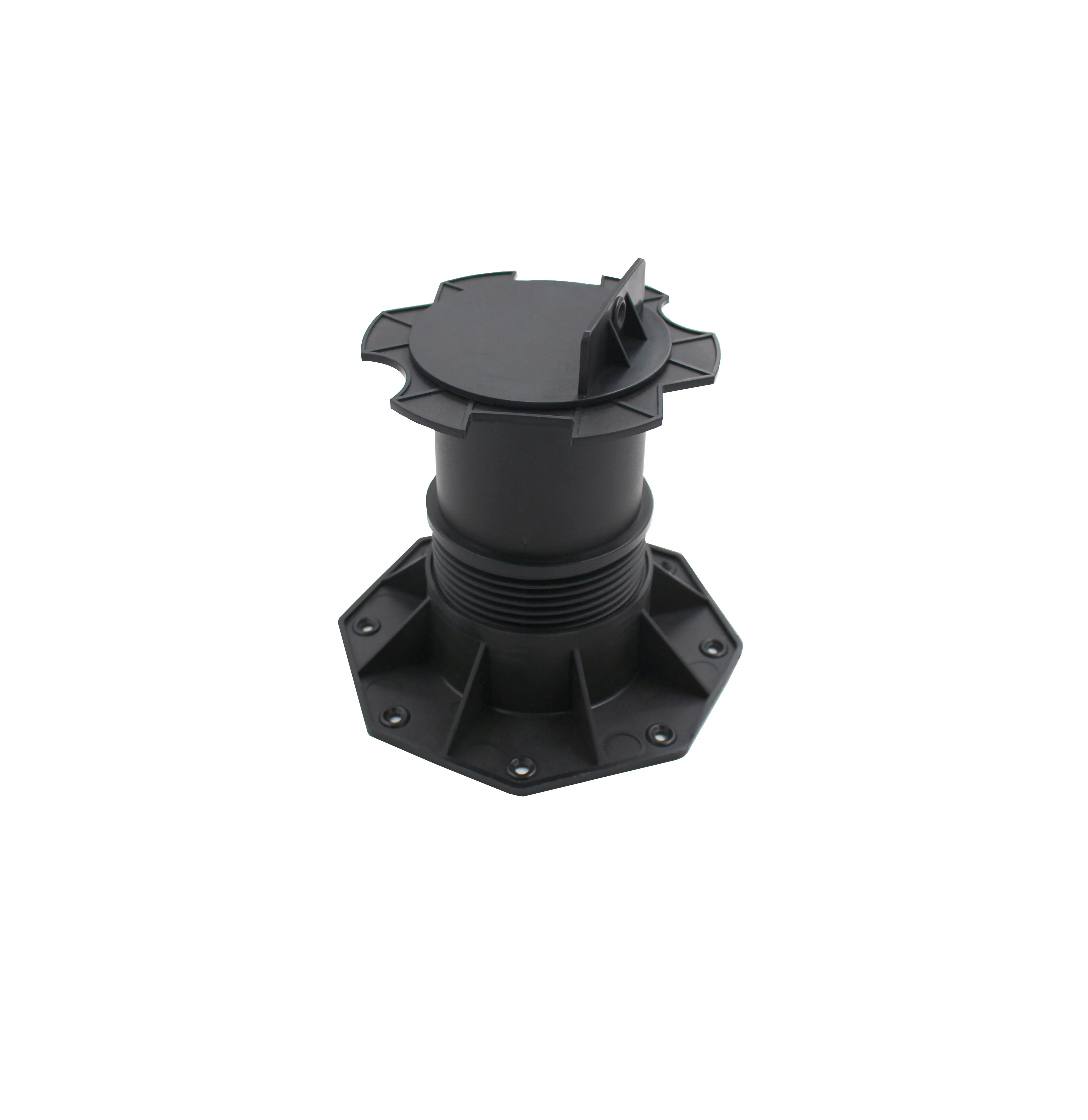 Sustainable Outdoor Adjustable Plastic Pedestal Support with Online Technical Support