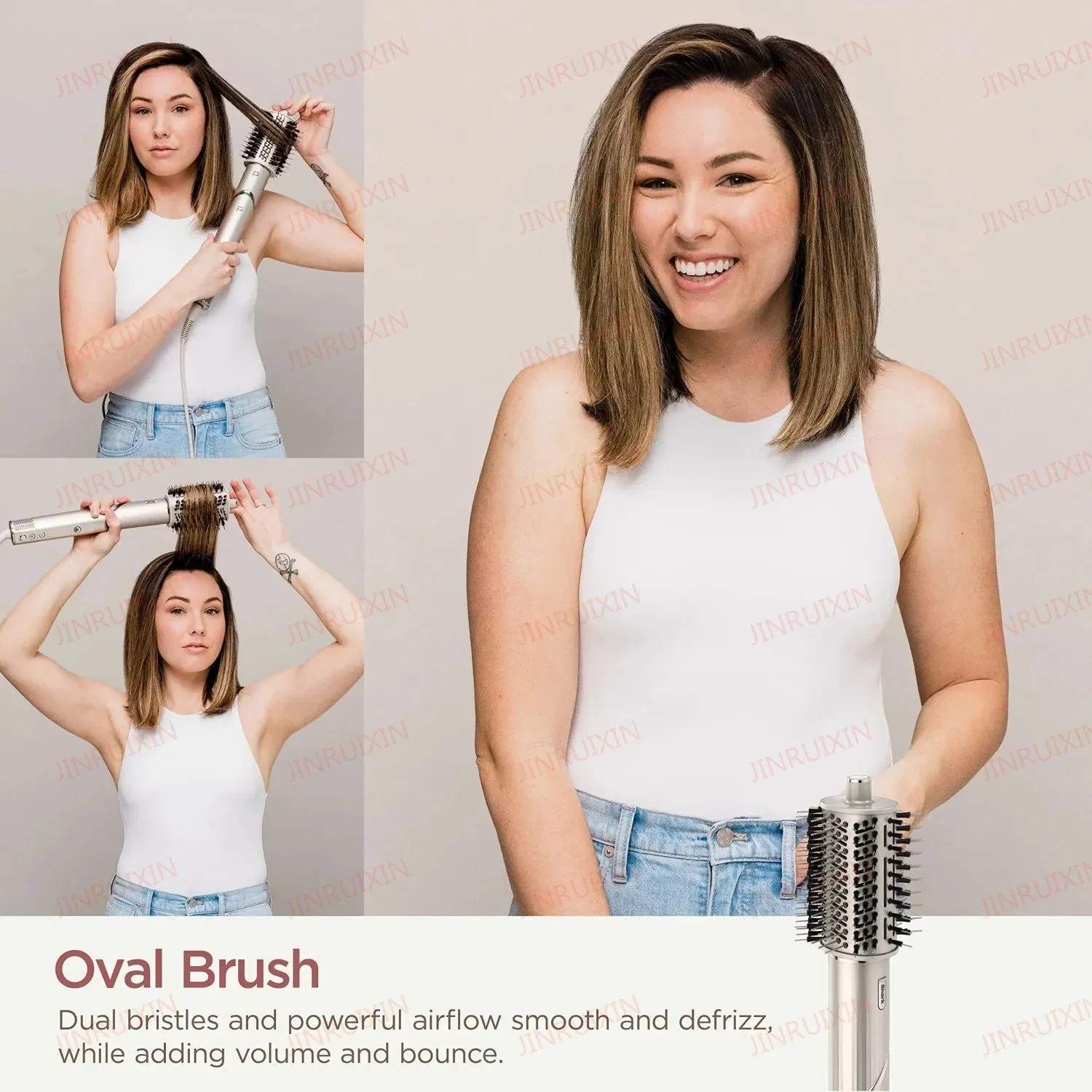 Wholesale Price High Quality Sharrk HD430 Flexstyle Air Styling & Drying & Multi-Styler with Auto-Wrap Curlers, Paddle Brush,