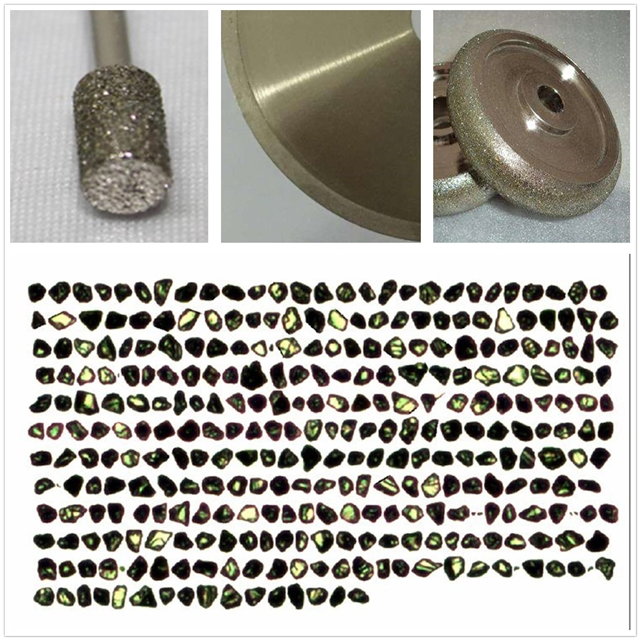 Diamond Tool Electroplated Tool Using Synthetic Diamond Powder