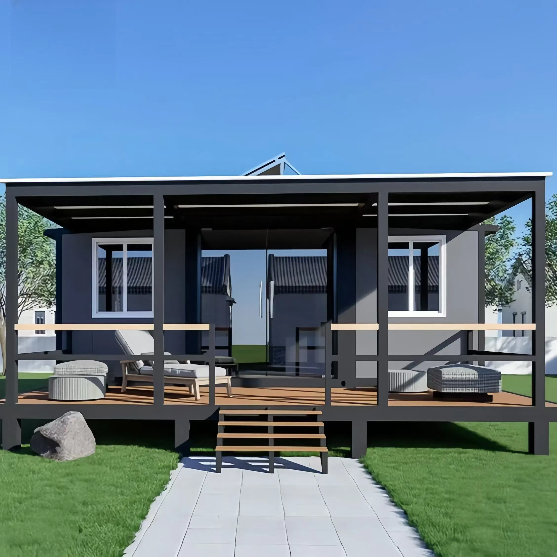 Modular Restaurant Mobile 20FT Container House by Anteng From Anhui