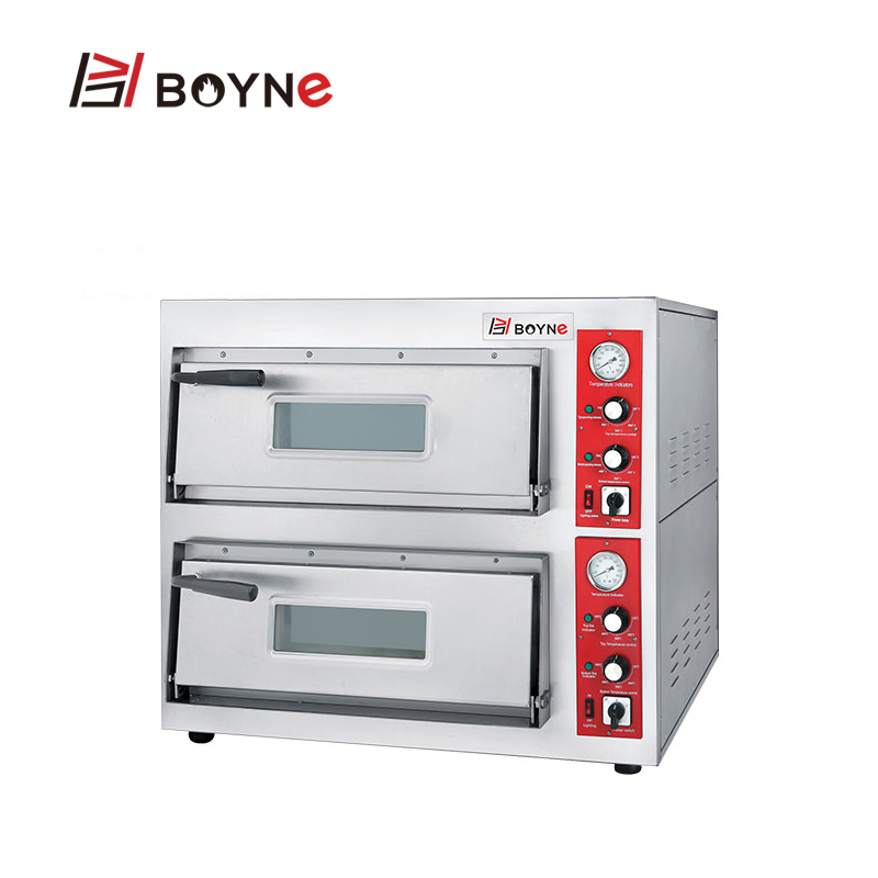 Commercial High Temperature Two Deck Electric Pizza Baking Oven