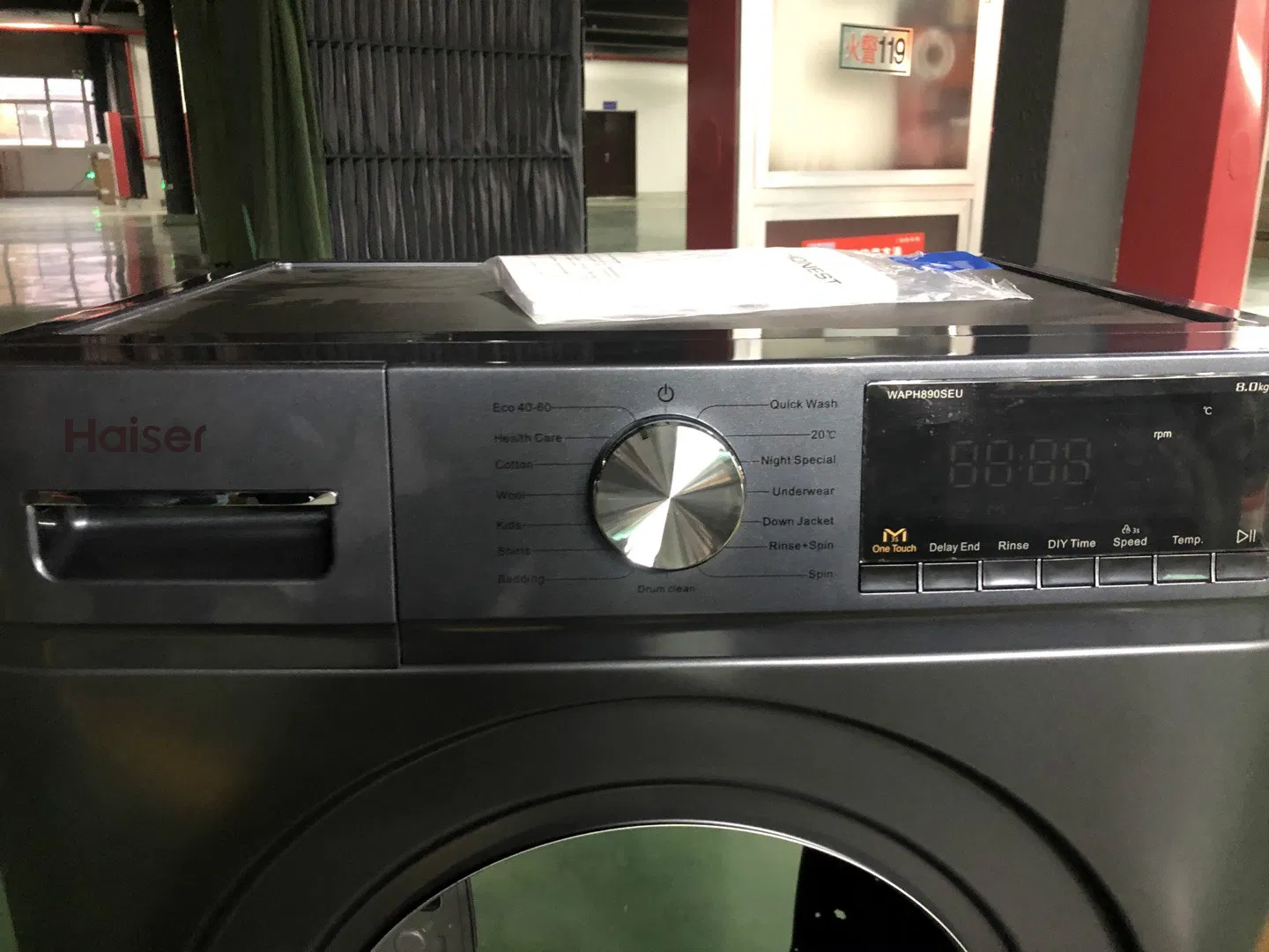 8kg 10kg Big Drum Volume CE Home Washer Full Automatic Front Loading Washing Machine