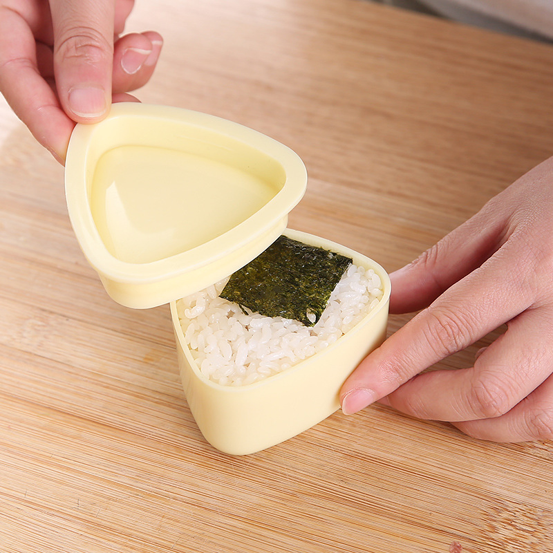 Home-Use Triangle DIY Rice Ball Food-Grade Sushi Mold for Perfect Sushi Shapes