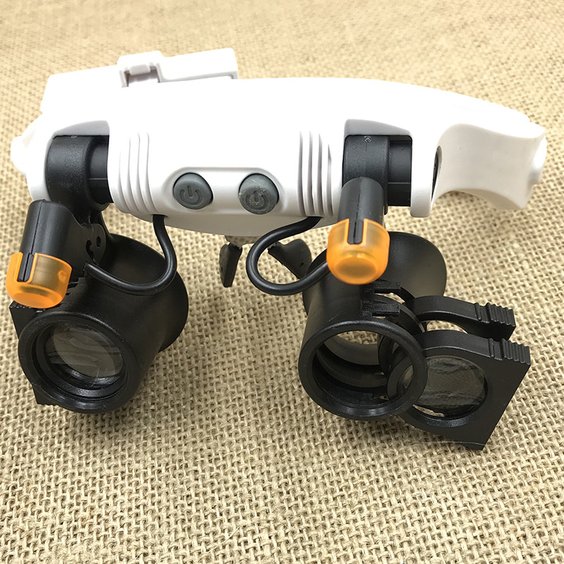 New Arrival Magnifying Glass Watch Repair Magnifier with LED Light with 21 Different Magnifications