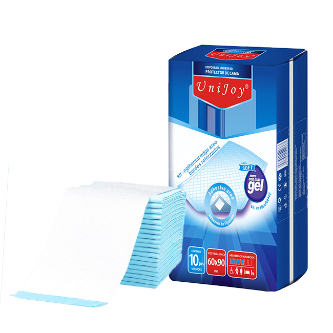 Nursing Underpads with Super Absorbent Gel Medical Grade Adult Incontinence Bed Pad 60cmx90cm
