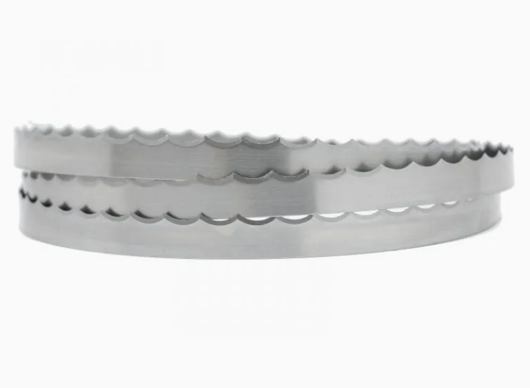 Scalloped Edge for Smooth Cutting in Fabric, Paper, or Leather Certain Plastics.