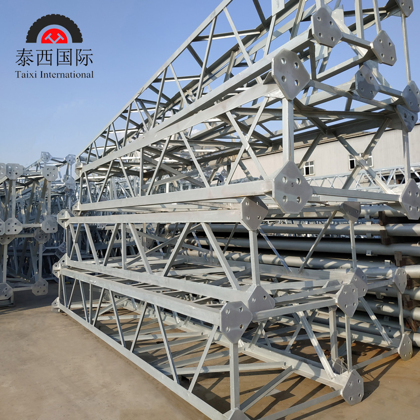 H Shape Structural Vertical Welded Hot-DIP Galvanized Welded Steel Structure Parts