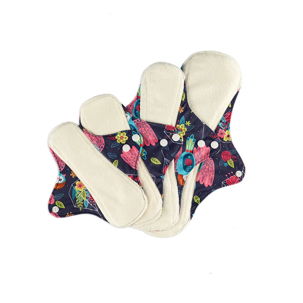 Manufactory Direct Sale of Biodegradable Bamboo Sanitary Napkins for Women Menstrual Lady Sanitary Pads