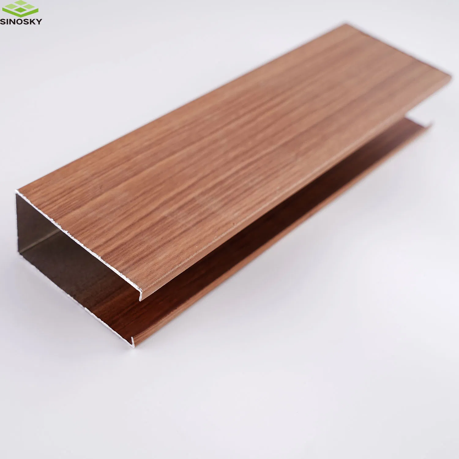 Aluminum Decorative False Indoor and Outdoor Board Roof U Shape Baffle Ceiling Strip Ceiling
