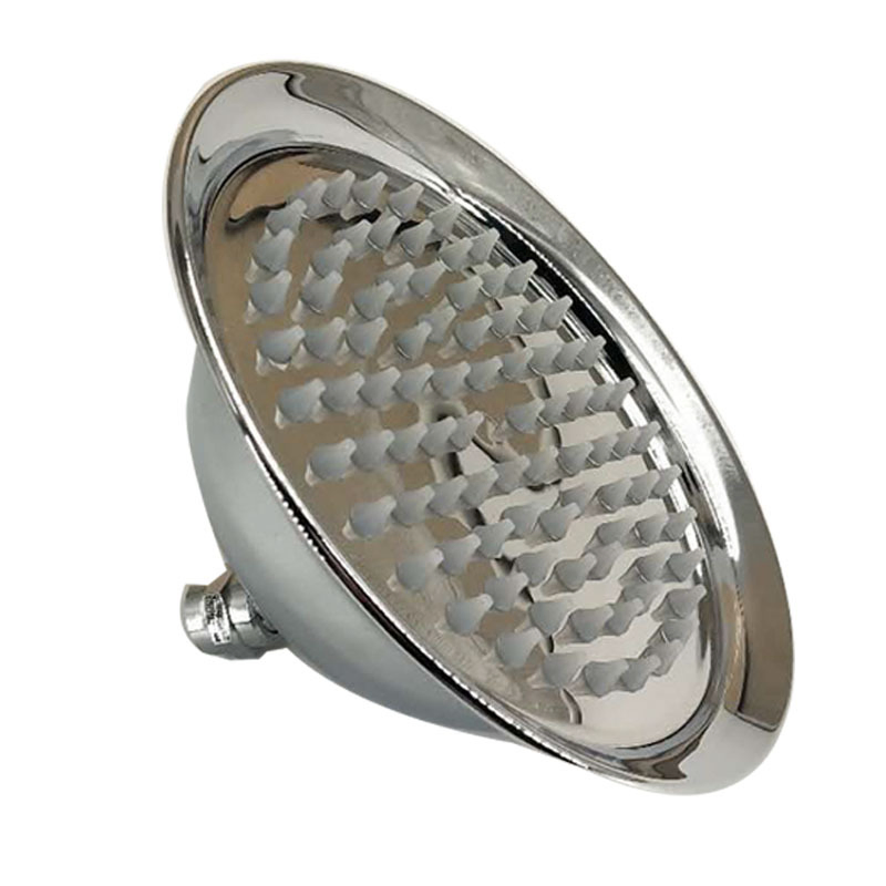 High Grade Brass Gold Chrome 8" Vintage Rainfall Shower Head Round Top Spray Rain Shower Head