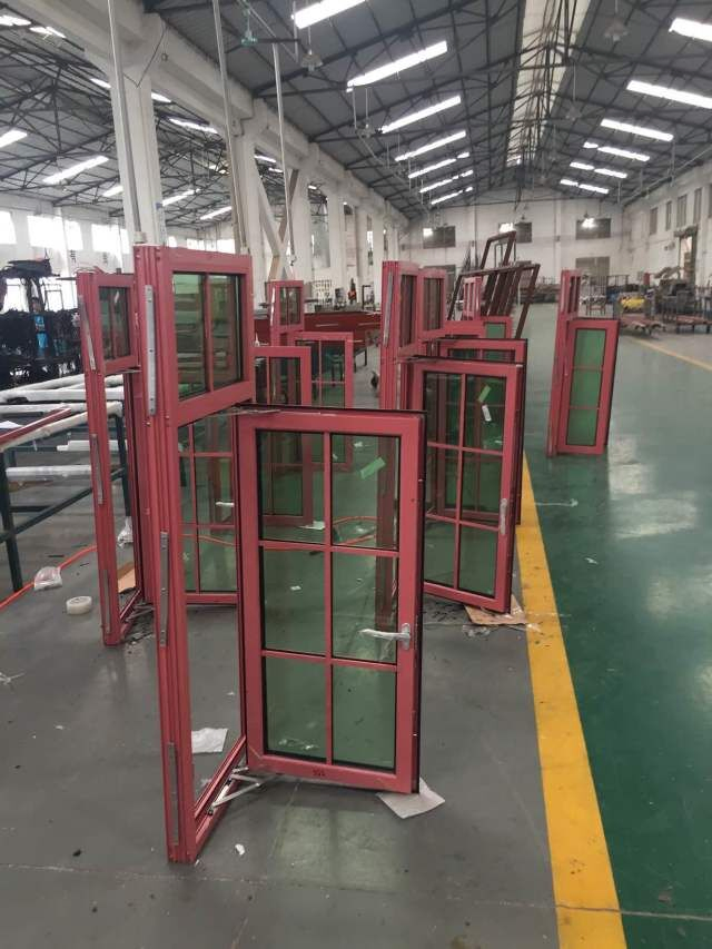 Good Quality Outward Opening Aluminum Wood Casement Window