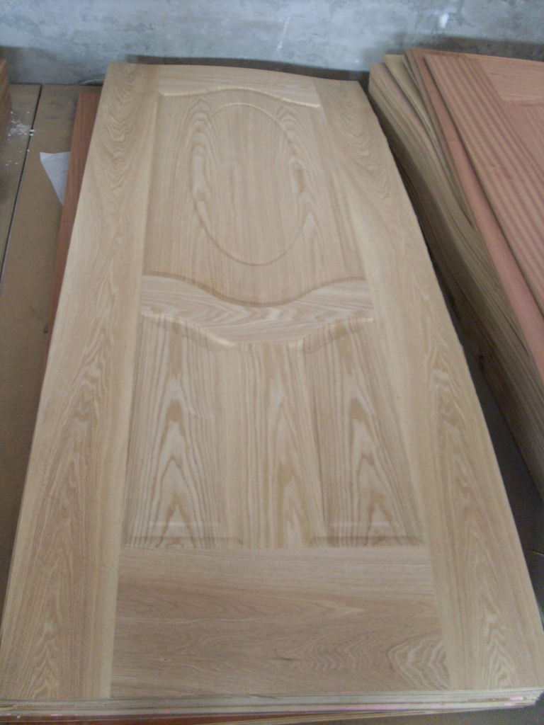 Natural Veneer and Melamine HDF Core Doorskin