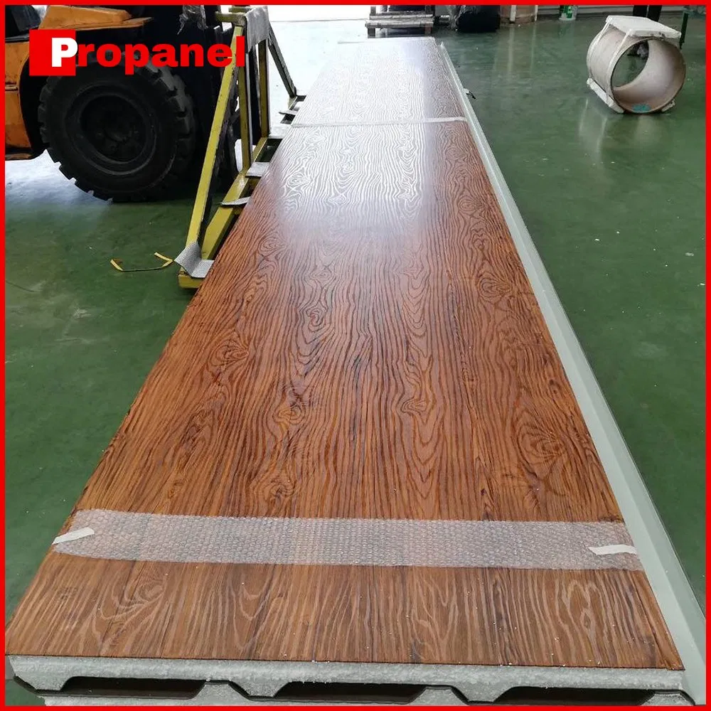 Soundproof EPS Sandwich Panel with Aluminum Skin for Energy-Efficient Garage Roof System