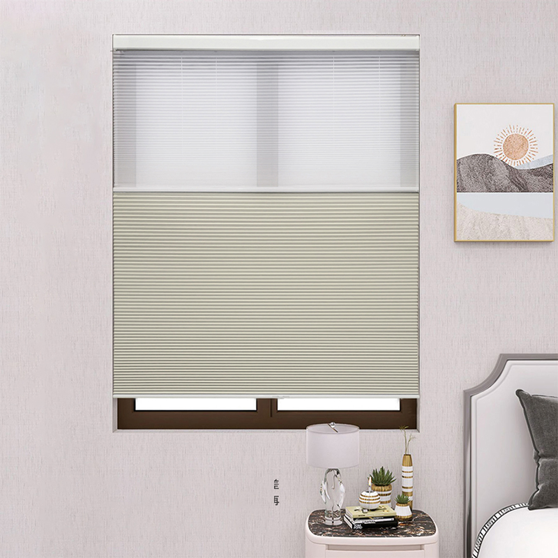 Factory Modern No Drill Cordless Day and Night Honeycomb Blinds for Window