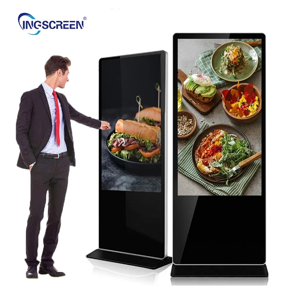Intelligent Interaction Dustproof OEM ODM Custom Vertical Smart Digital Advertising Player