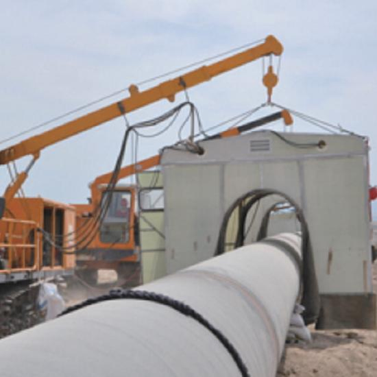 Removable Prefabricated Building Wind Shed for Field Pipeline Construction