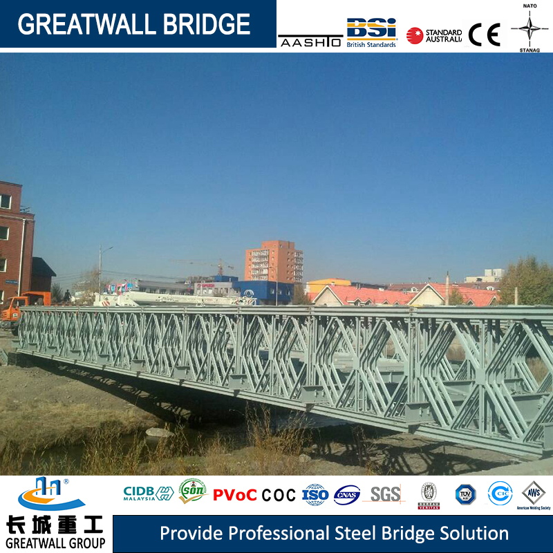 Durable Bailey Bridge Steel Membrane Support for Engineering Projects
