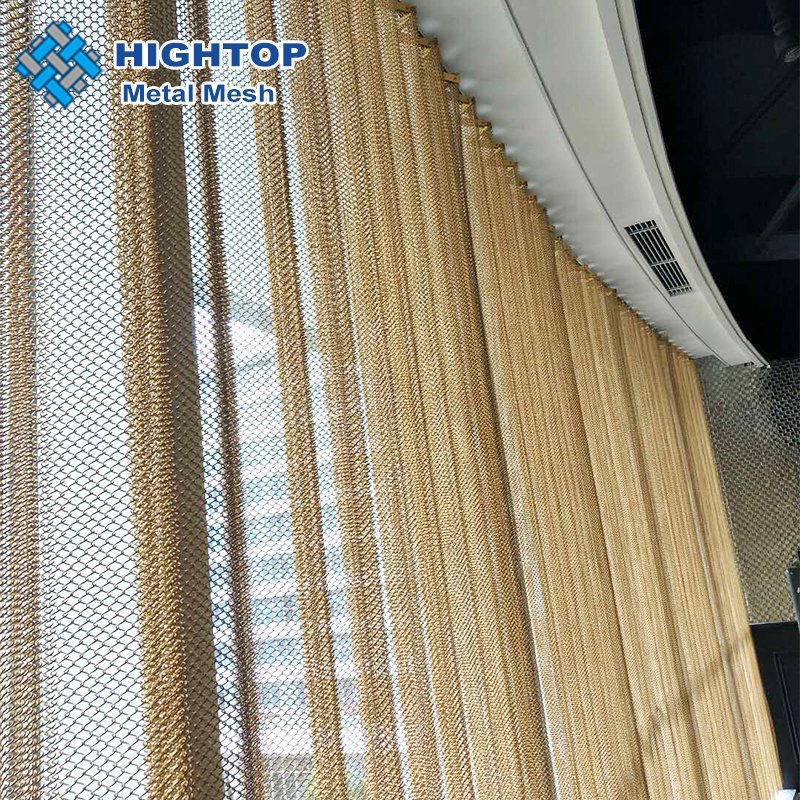 Stainless Steel Metal Mesh Curtains for Interior Exterior Decoration