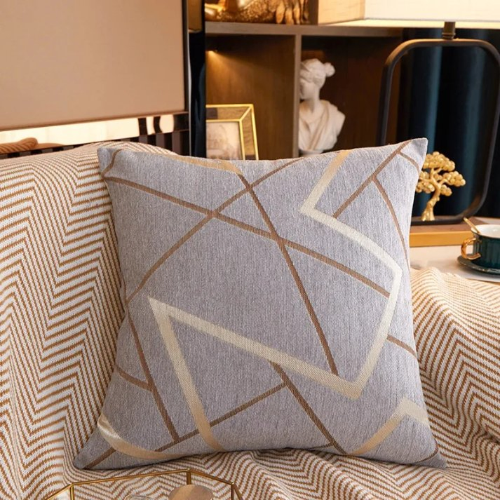 Factory Hot Sale 45X45cm Square Cushion Covers Chenille Pillow Covers Decorative Pillow Cases