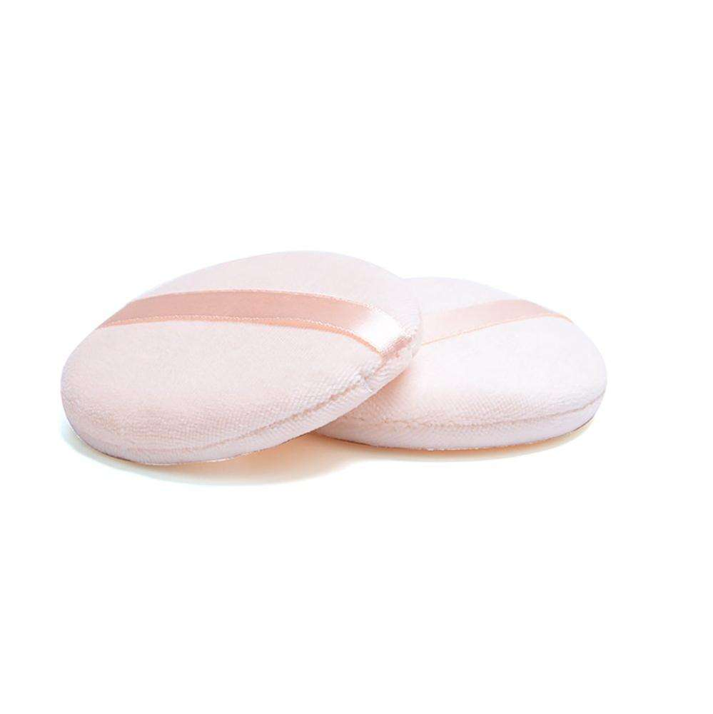 Professional Makeup Tools Cosmetic Round Body Face Loose Pink Powder