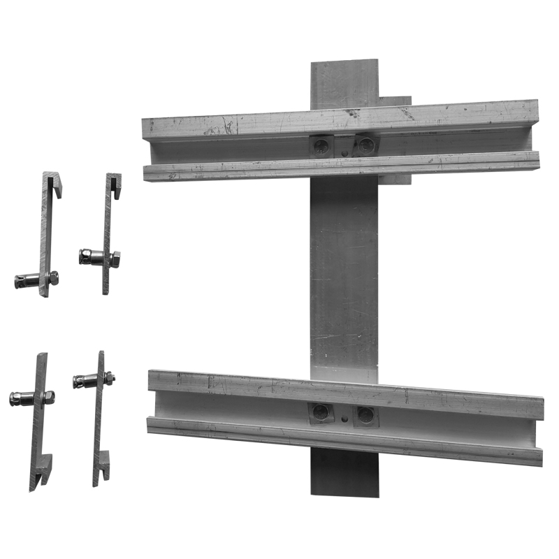 Stone Cladding System Aluminium Stone Wall Facade Extrustion Aluminium Facade