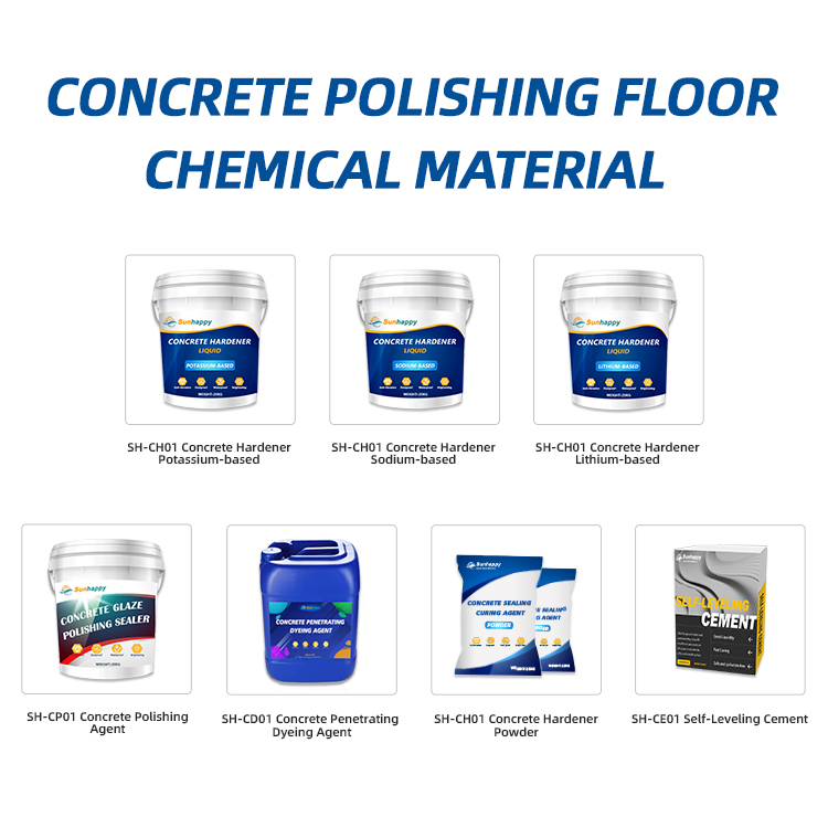 Permanent Gloss Protects Decorative Cement Surface Polishing Sealant Brightener Water-Based Concrete Glaze Polishing Sealer