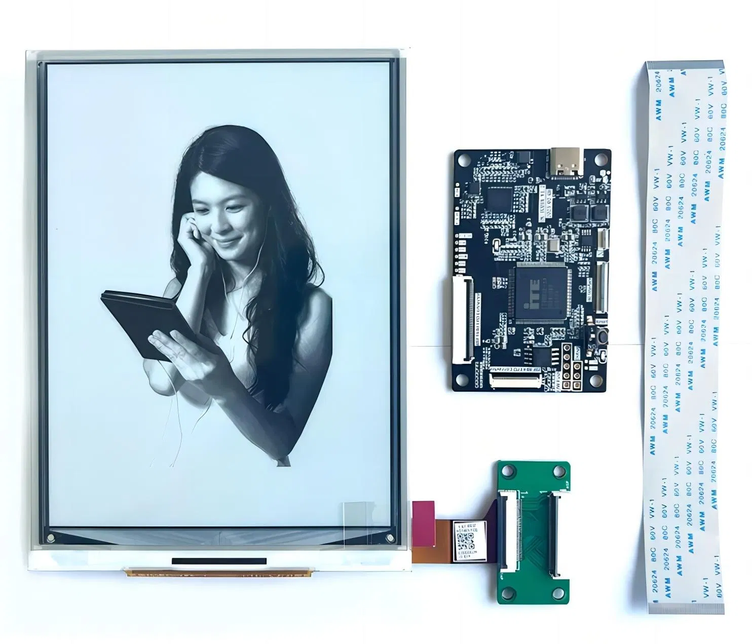 6 Inch Eink Reader Display Large Epaper WiFi Supporting Download APP with Smart Software