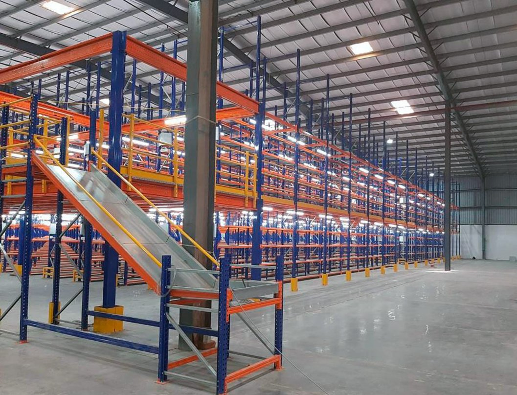 Prefabricated Light Metal Steel Structure Show Warehouse for Zimbabwe