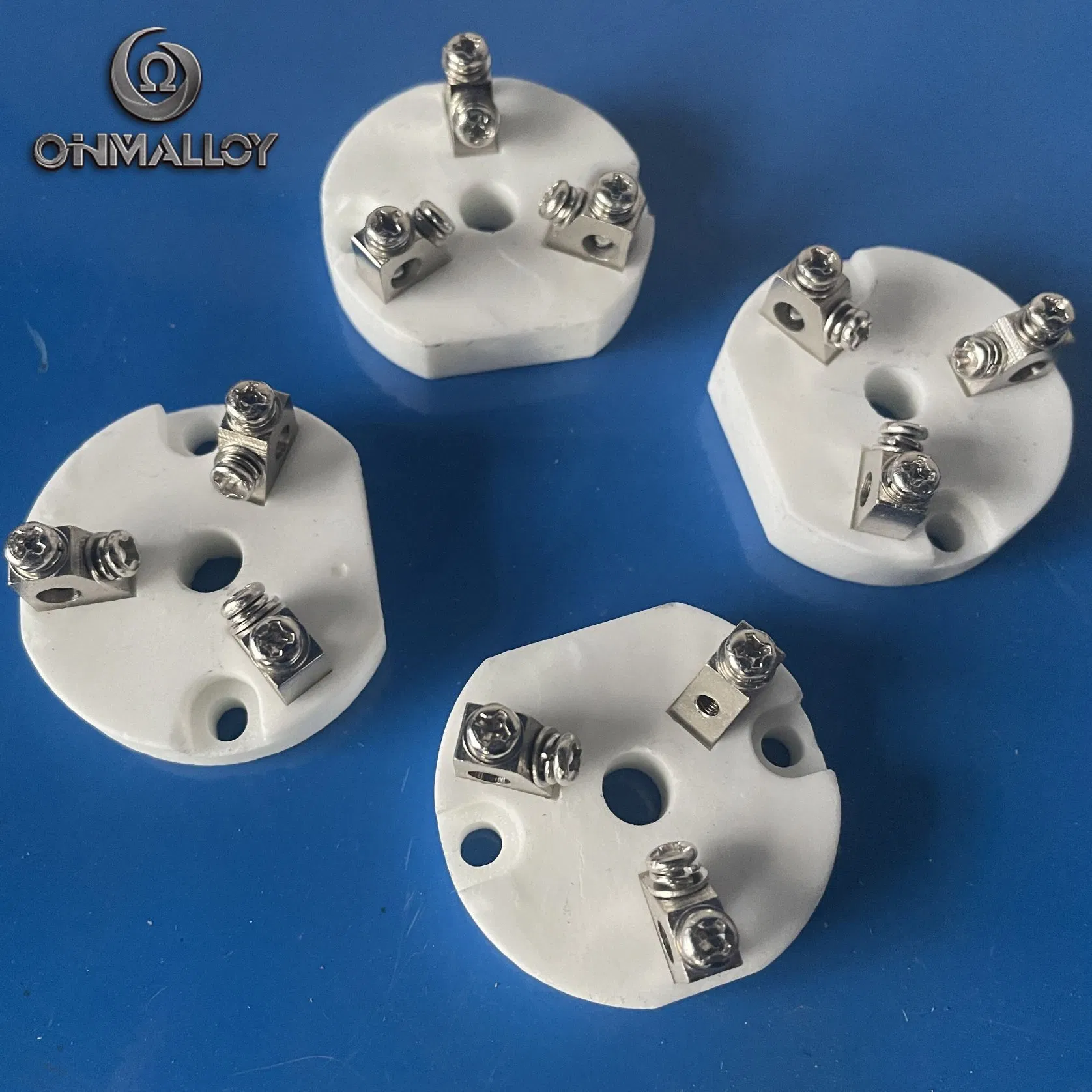 Thermocouple Ceramic Terminal Blocks with Washer and Screws D S N Type