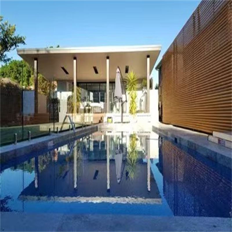 Factory Weatherproof UV-Proof Outdoor Bamboo Wall Panel Cladding for Villa Exterior Facade