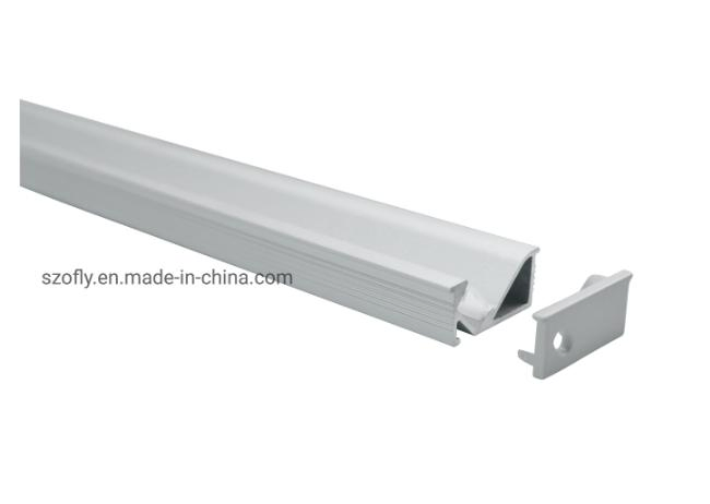 Factory Supplier LED Aluminum Profile Indoor Cabinet Lighting Recessed Channel