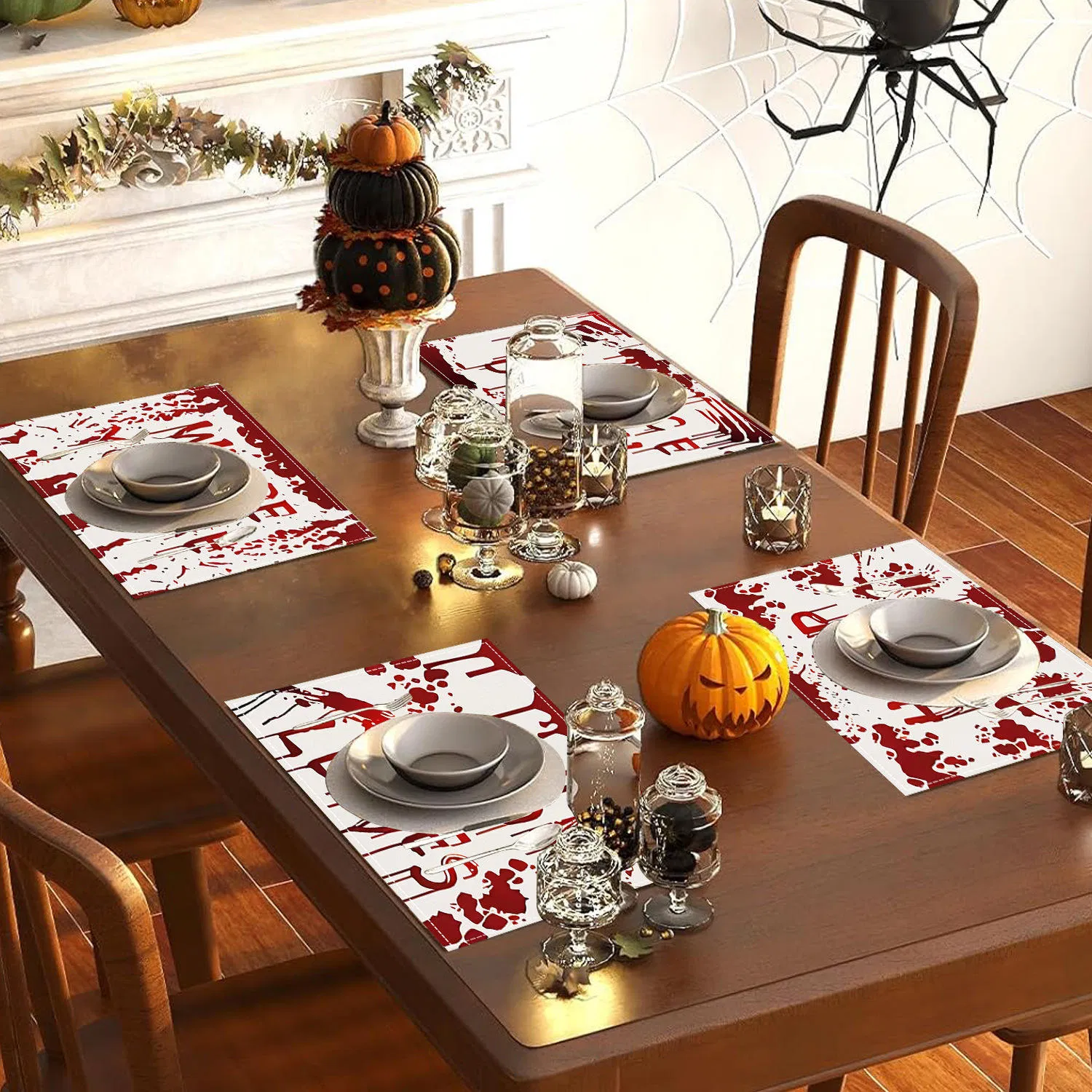 Printed Custom Design Plastic PP PVC Placemat for Eco-Friendly Chic Table Decor