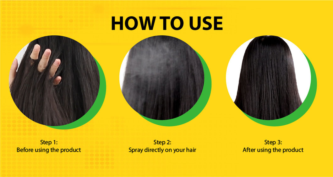 Private Label Hair Care Sheen & Detangle Spray