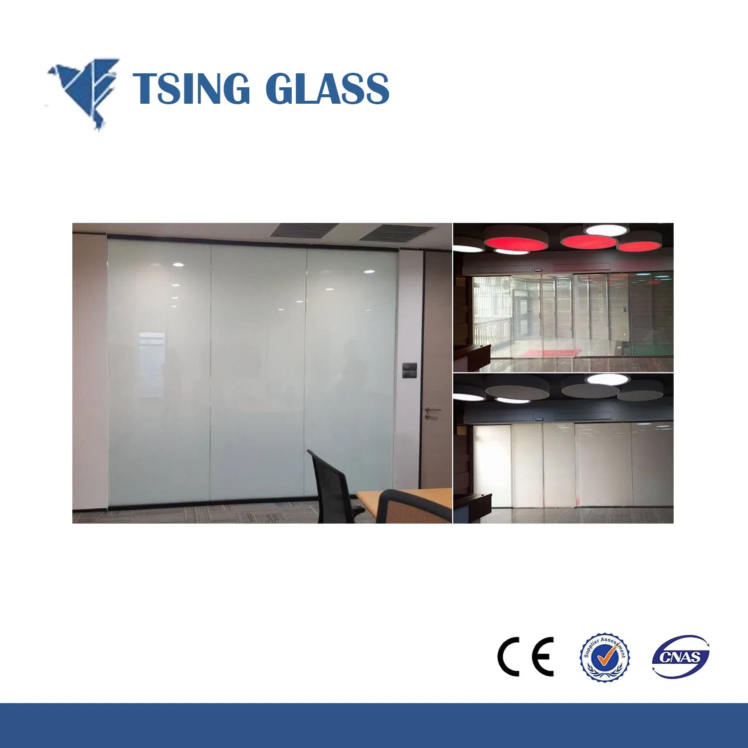 High Transparency Electronic Power Control Pdlc Smart Film/ Self Adhesive Smart Film/ Non Adhesive Smart Film
