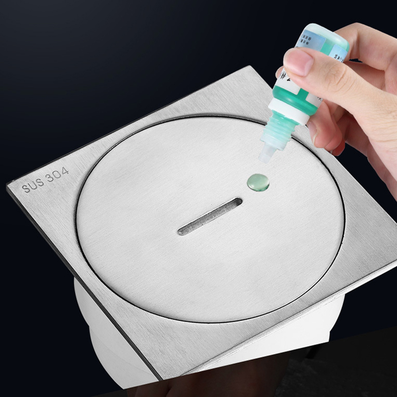 Сифон Easy-Clean с переключателем, нержавеющая сталь