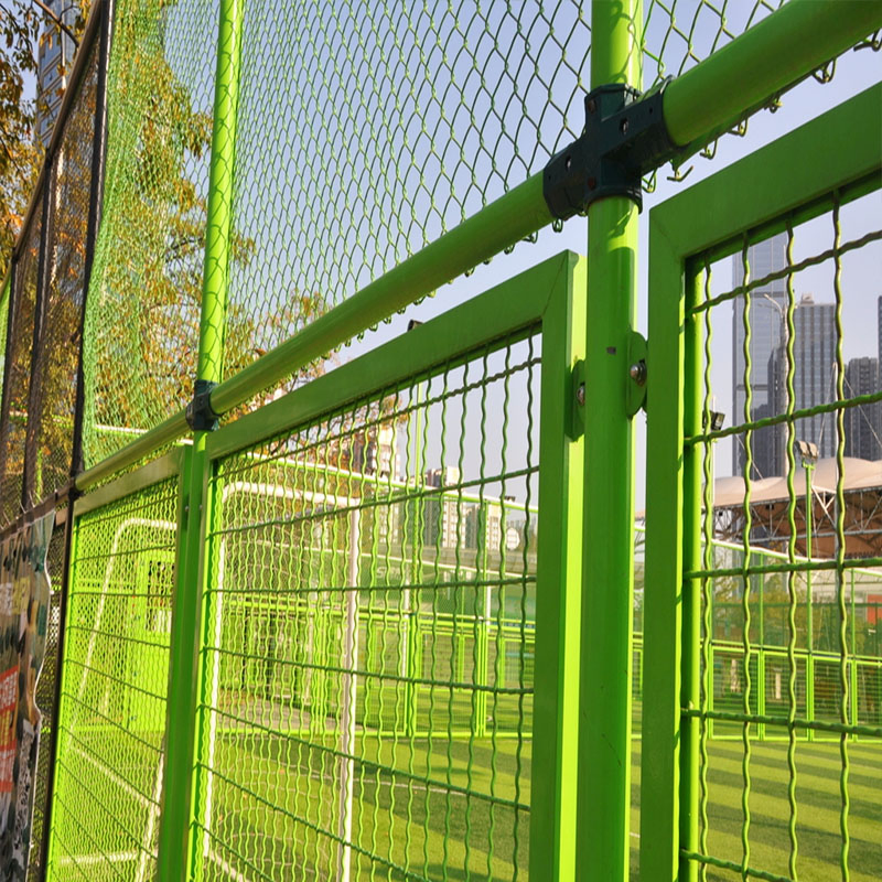 Metal Wire Mesh Security Fence Panel Isolate Stadium Fence