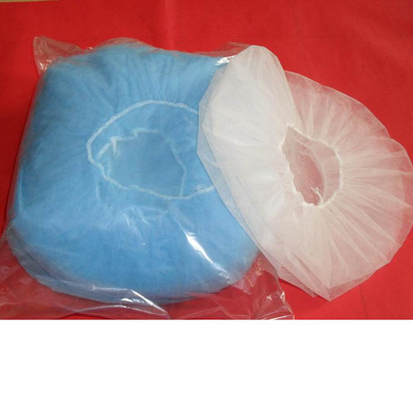 China Factory Disposable Polypropylene Bouffant Cap