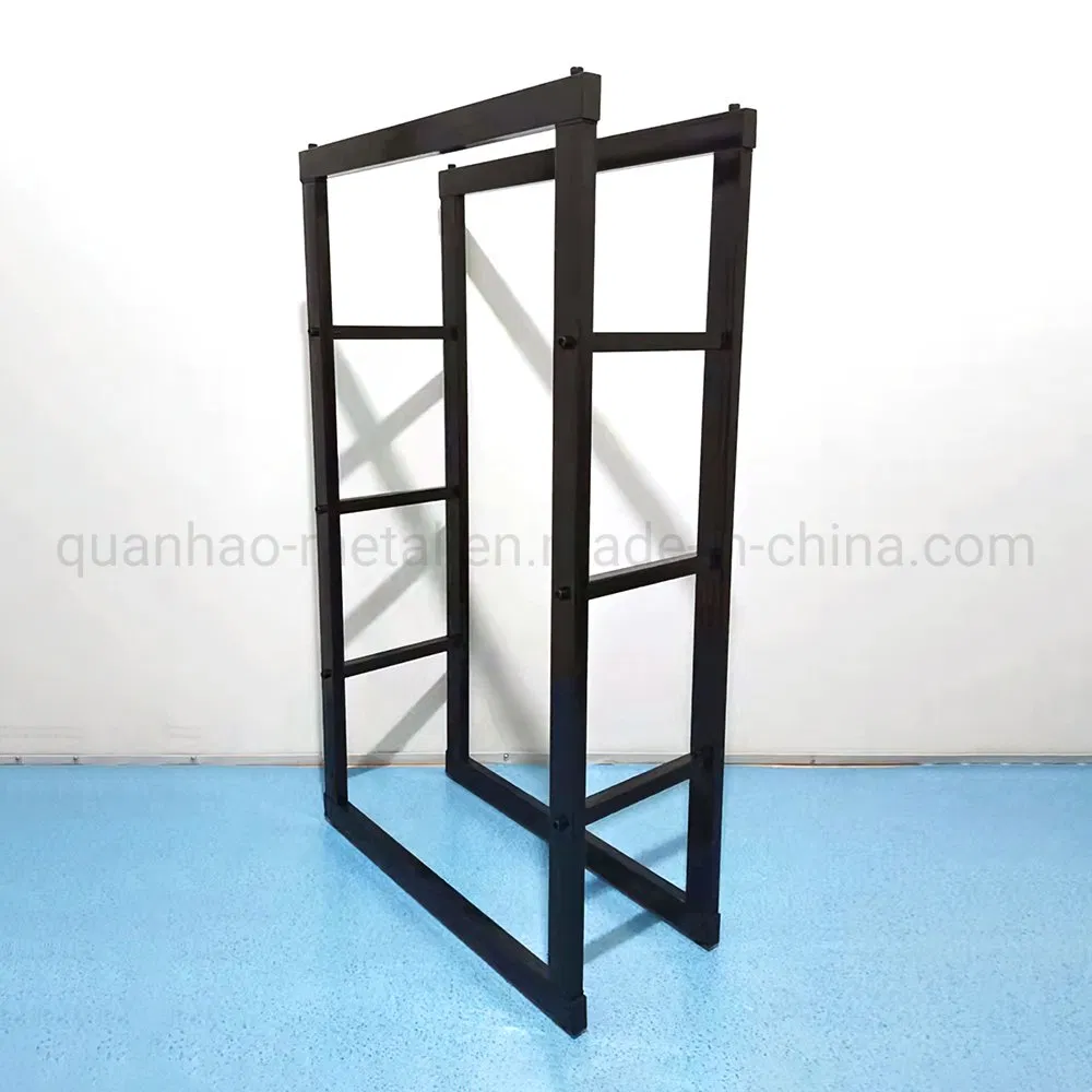 Heavy-Duty Steel Firewood Frame Timber Storage Rack for Fireplace