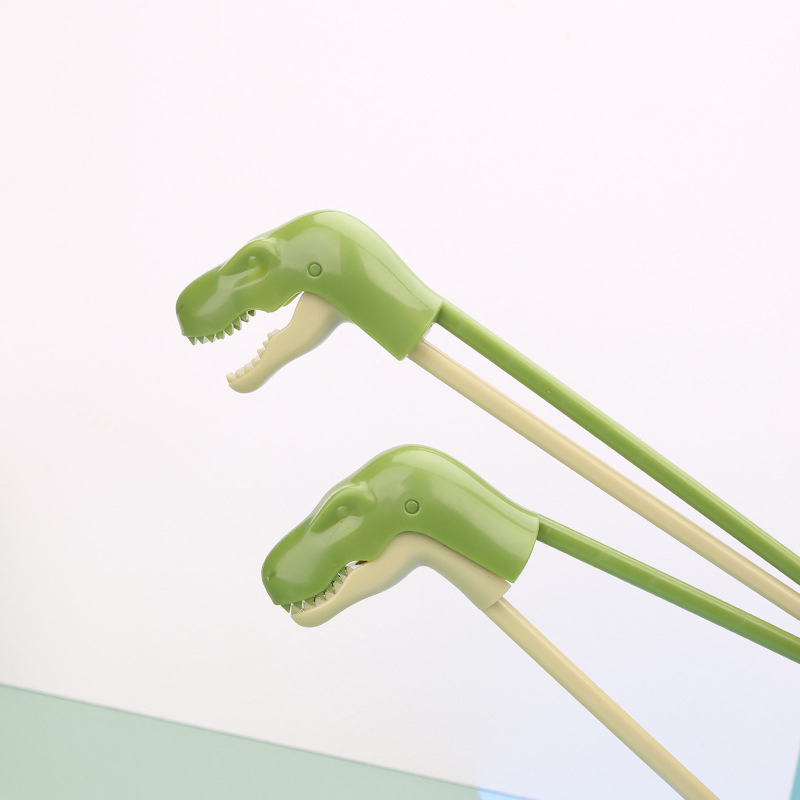 Children's Practice Chopsticks, Baby Eating Training Chopsticks, Cartoon Dinosaur Chopsticks