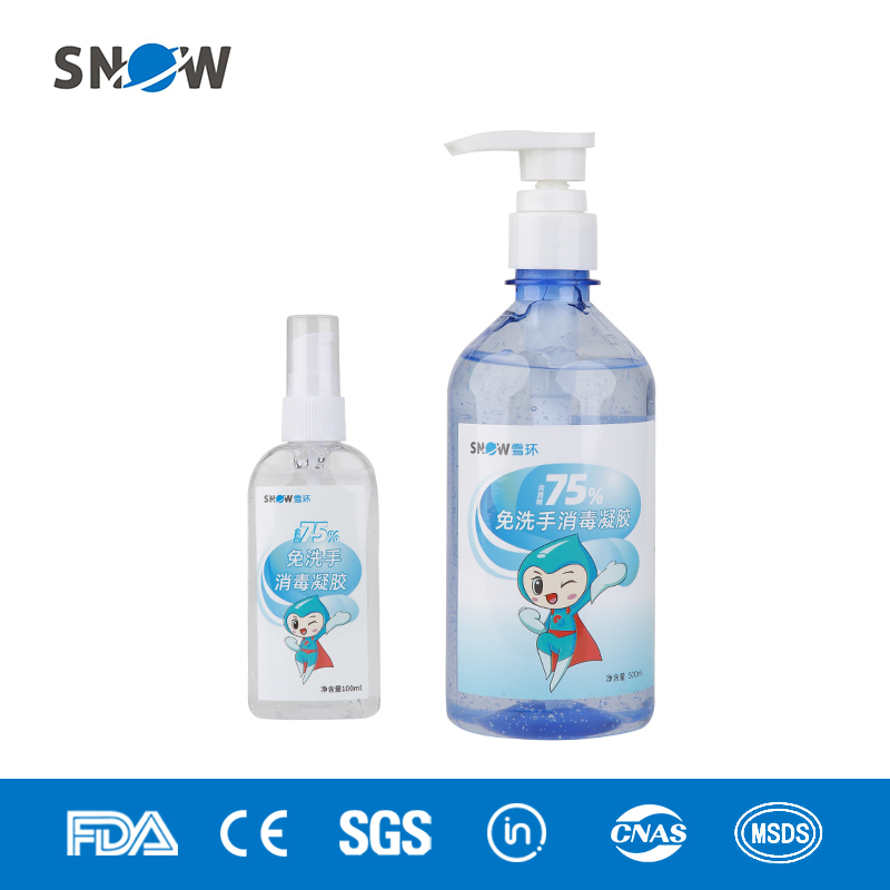 Private Label OEM Ethanol Advanced Instant Alcohol Hand Sanitizer Gel