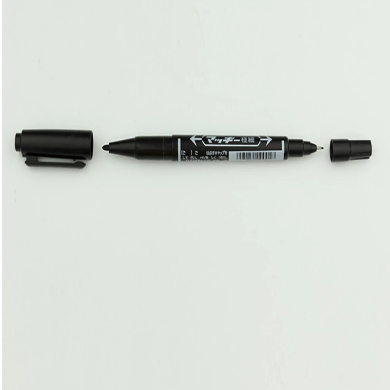 Waterproof Doublehead Skin Marker Pen Scribe 0.5mm Permanent Tattoo Supplies Good Ink Thin Nib Crude Nib Tattoo Accessories