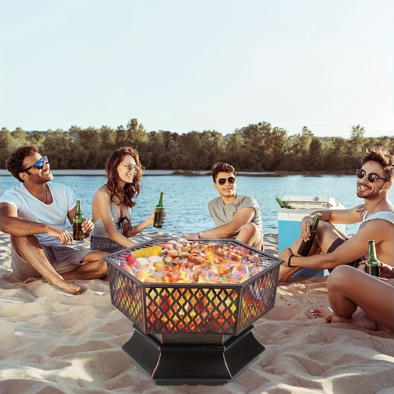 Hot-Selling Stable Eco-Friendly Steel Heating Equipment Outdoor Furniture Patio Heaters Fire Pit