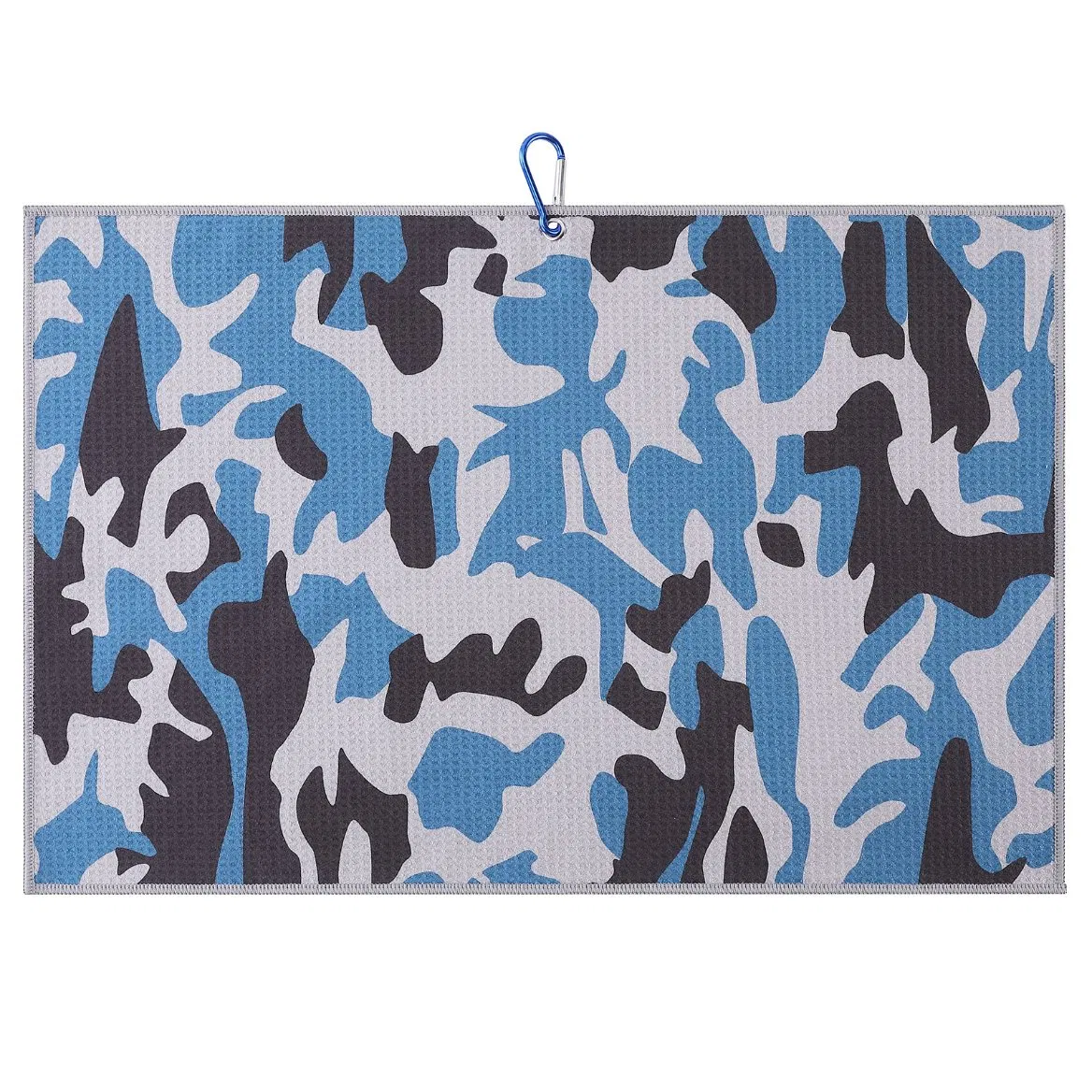 Personalized Camouflage Printing Quick Drying Microfiber Waffle Golf Towel Custom Logo
