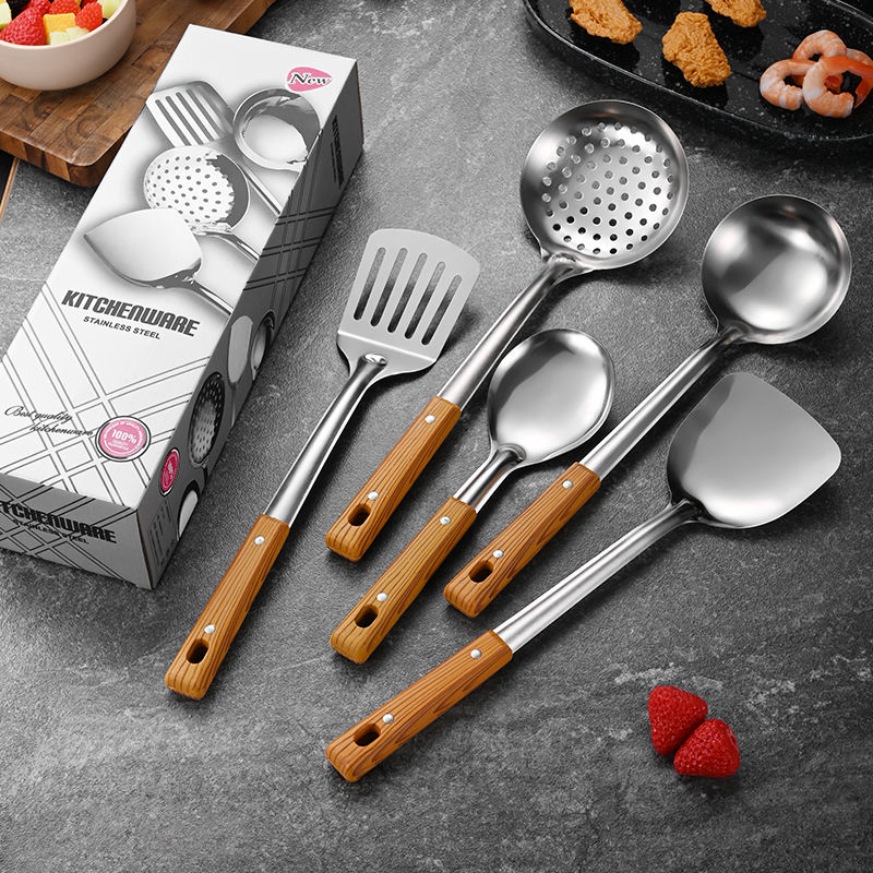 Promotional Items Luxury Stainless Steel Kitchen Cooking Accessories Cooking Gadgets Tool Outdoor Cooking Utensils