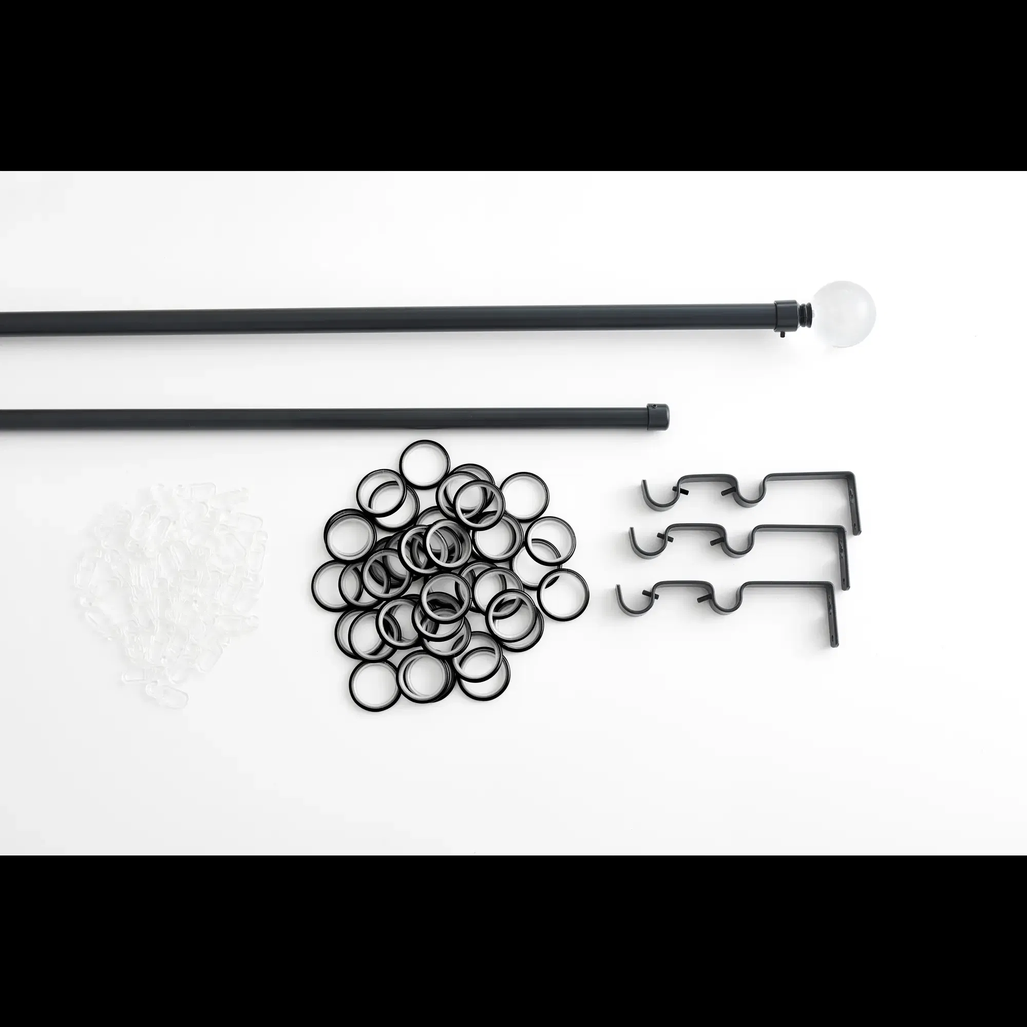 Wholesale Modern Aesthetic Adjustable Curtain Rods Curtain Rods