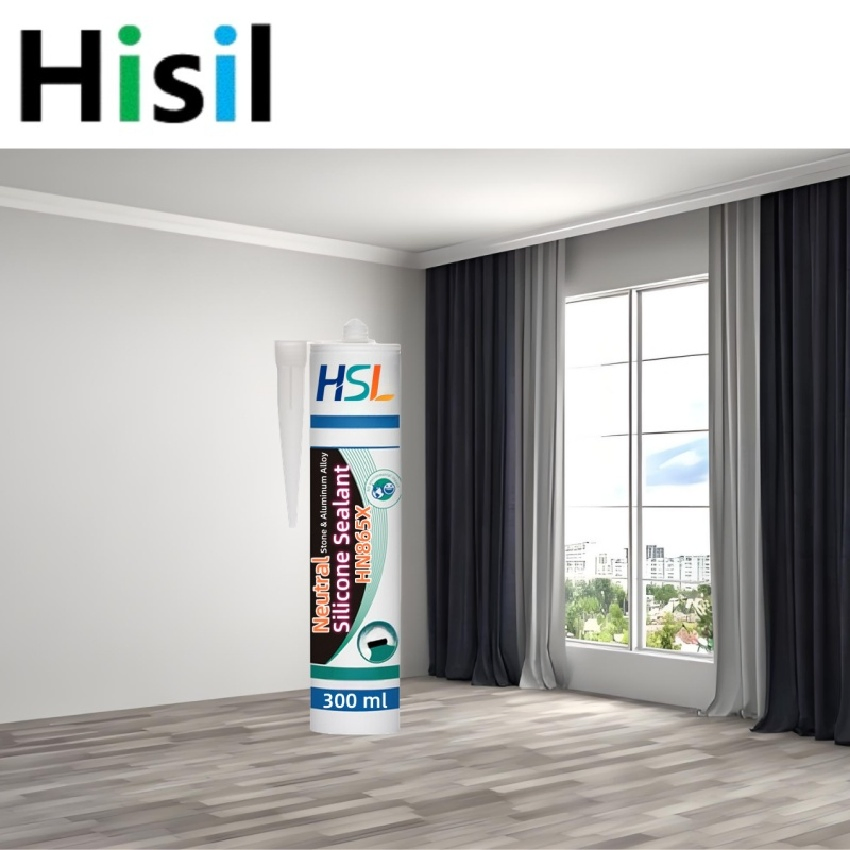 All-Weather Neutral Silicone Sealant for Home and Garden Projects