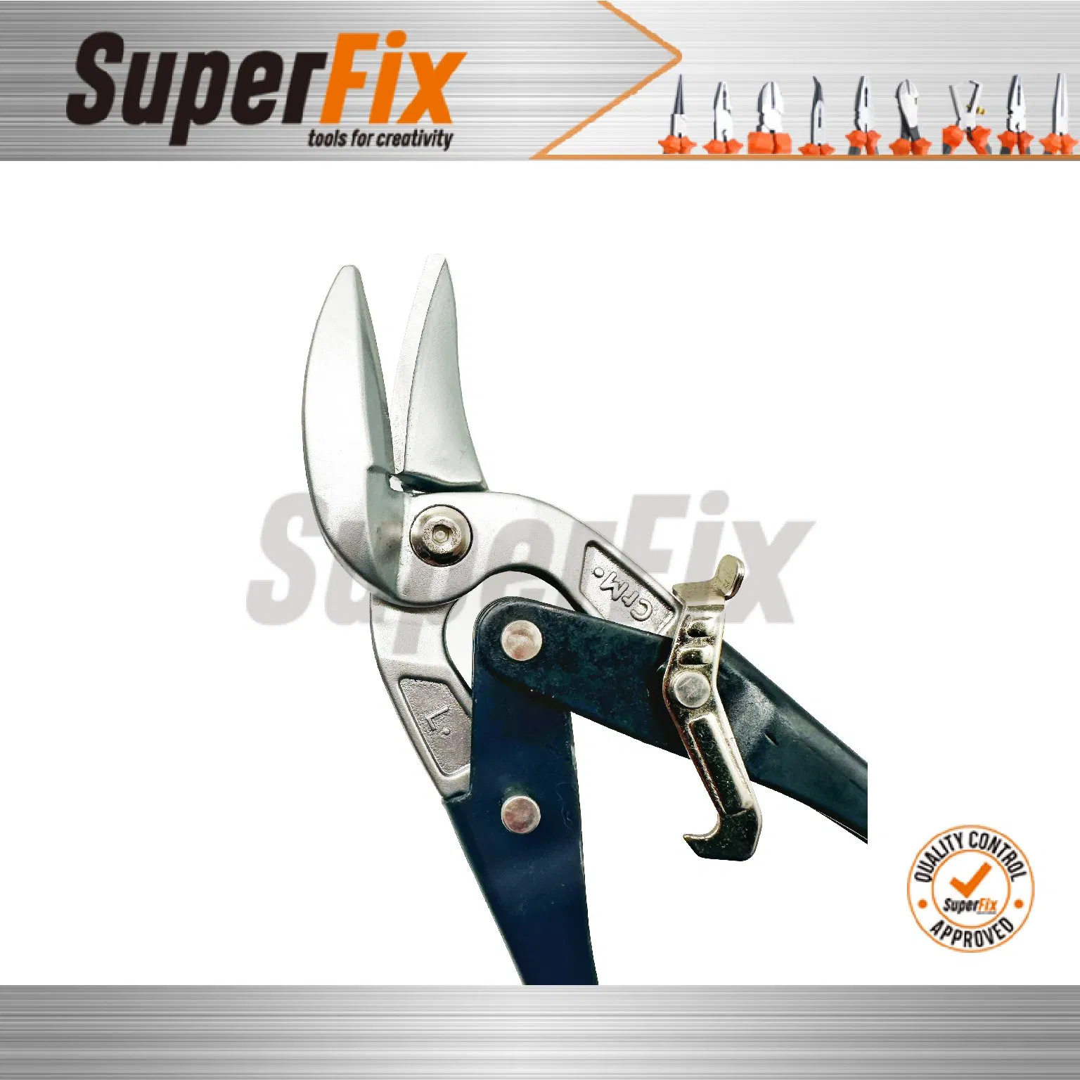 Smooth Handle Aviation Snip Scissors Multifunctional Cutting Sharp Scissors Straight, Left, Right
